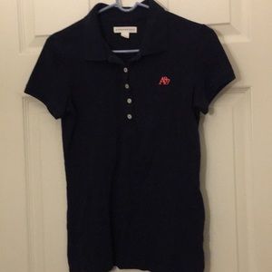 ✏️📚3 for $10📚✏️ Navy blue short sleeve polo